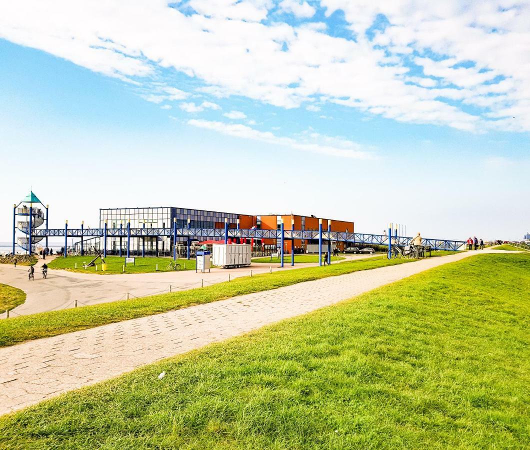 Auszeit Norddeich Mit Seeblick I 5 Minuten Zu Fuss Zum Meer 외부 사진